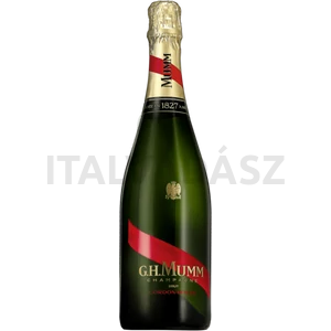 Mumm Cordon Rouge Brut fehér száraz pezsgő 0,75l 12,5% DRS