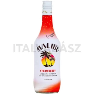 Malibu Strawberry eper ízesítésű rum 0,7l 18% DRS
