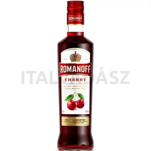 Romanoff meggy ízesítésű vodka 0,1l 37,5%