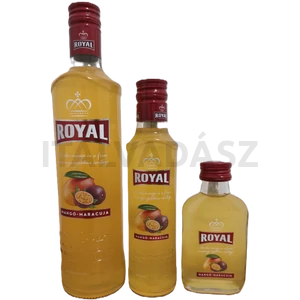 Royal likőr mangó-maracuja ízesítéssel 0,09l 26% DRS