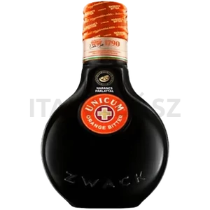 Zwack Unicum Orange Bitter narancs ízesítésű keserűlikőr 0,2l 32% DRS