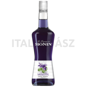 Monin Violet likőr ibolya ízesítéssel 0,7l 16%