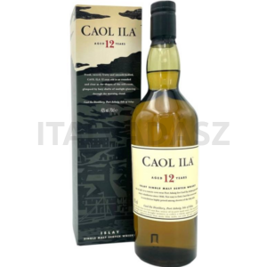 Caol Ila whisky 0,7l 12 éves 43%, díszdoboz