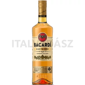 Bacardi Carta Oro (Gold) rum 0,7l 37,5%