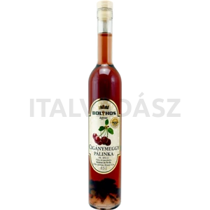 Bolyhos ágyas cigánymeggy pálinka 0,5l 50%
