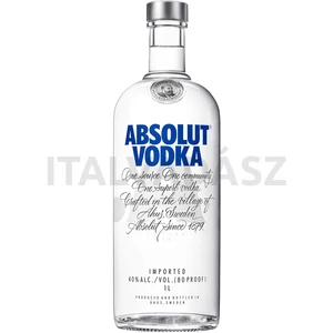 Absolut Blue vodka 1l 40% DRS