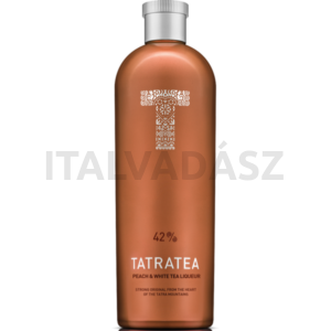 Tatratea tea alapú likőr, barack ízesítéssel 0,7l 42%