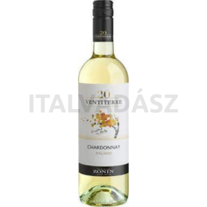 Zonin Ventiterre Chardonnay száraz fehérbor 0,75l 2019