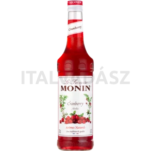 Monin vörös áfonya szirup 0,7l